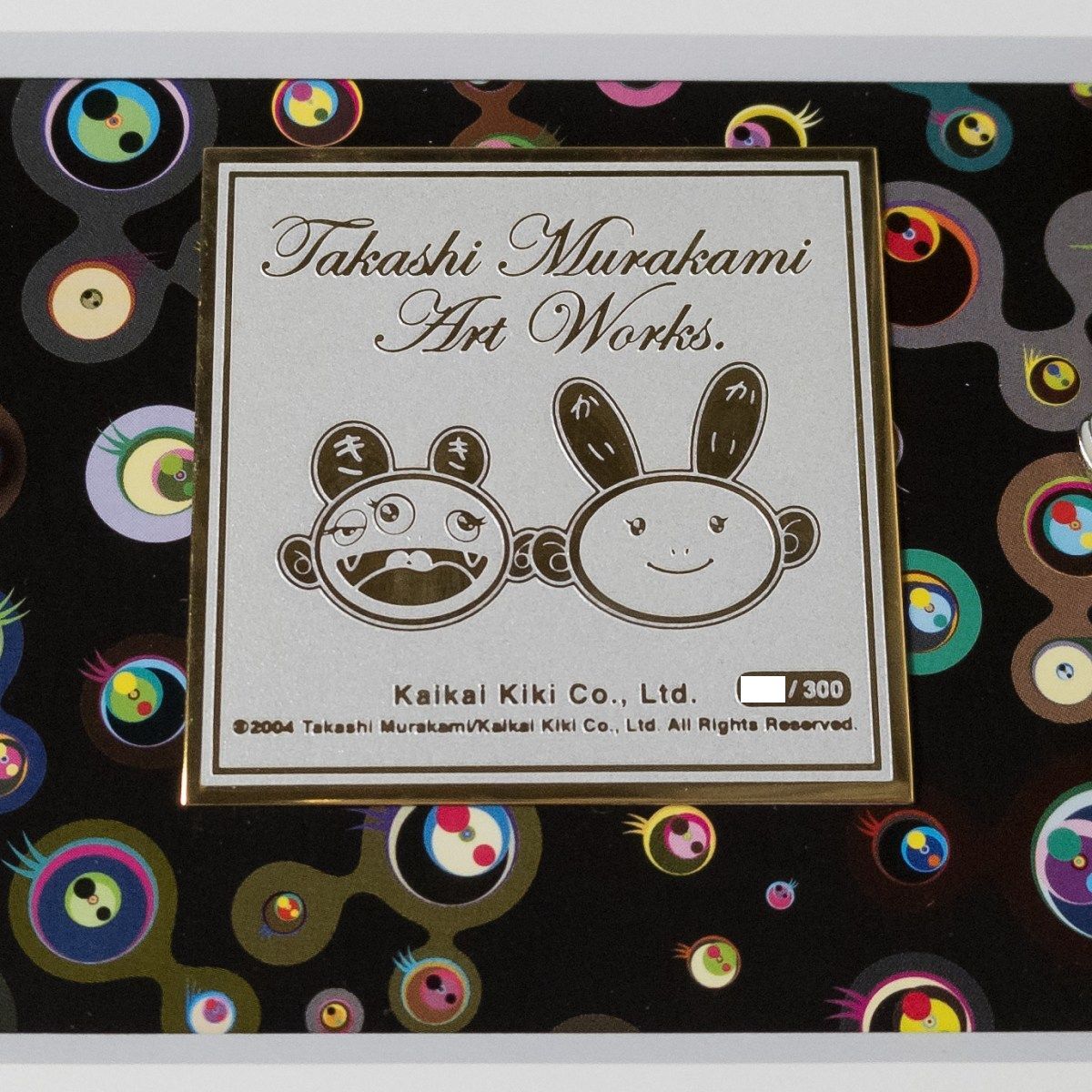 ka кальмар ikiki Мураками . оригинал герой булавка z рамка комплект 2004 ED300 KAIKAIKIKI Takashi Murakami