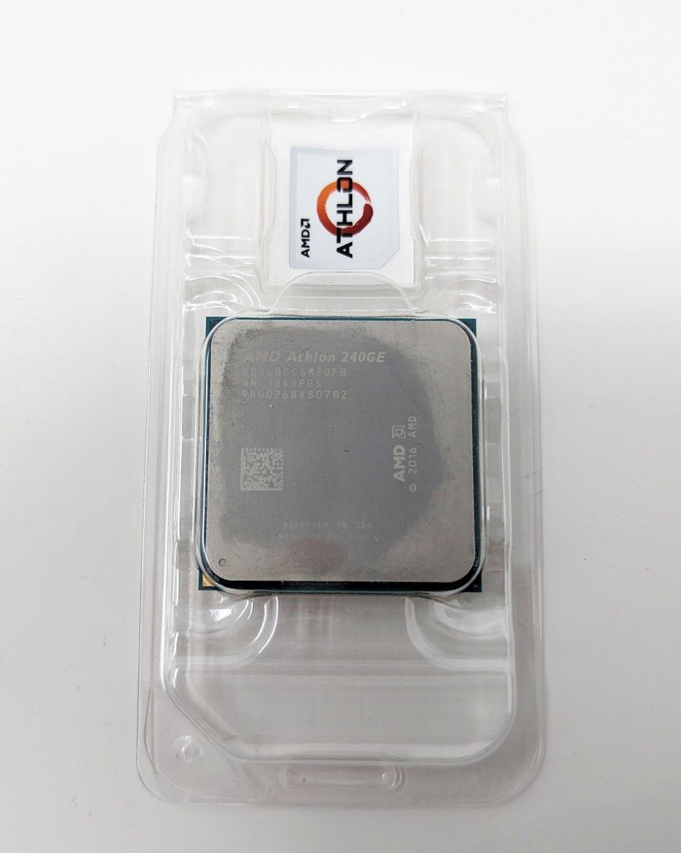 AMD APU CPU Athlon 240GE (AM4/2C/4T TDP:35W 3.5Ghz)＋純正CPUクーラー