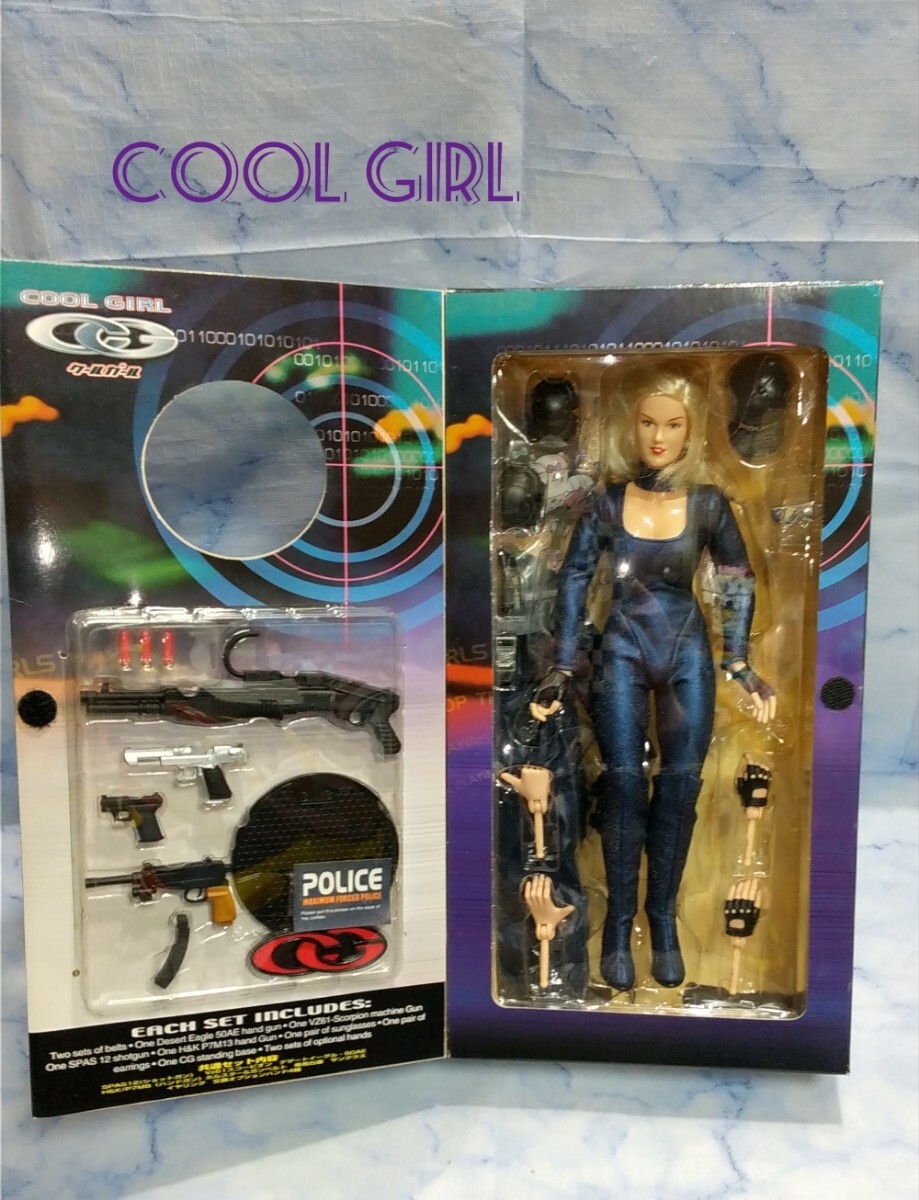 販売直営12インチ　1/6　アクションフィギュア　CoolGirl　スターウォーズジェダイ風　黒髪［中古美品］ その他