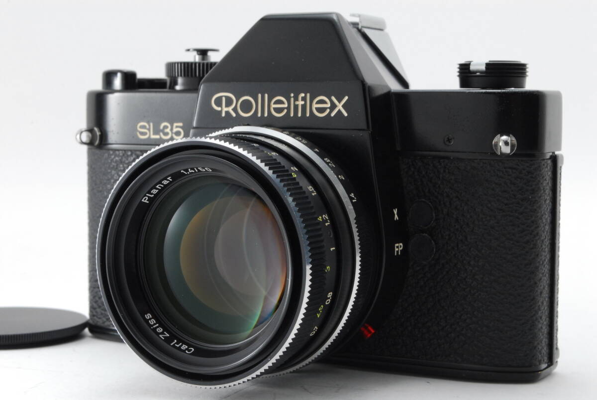 ローライフレックス Rolleiflex SL35 Planar 50mm f1.4 HFT 露出計作動OK #562