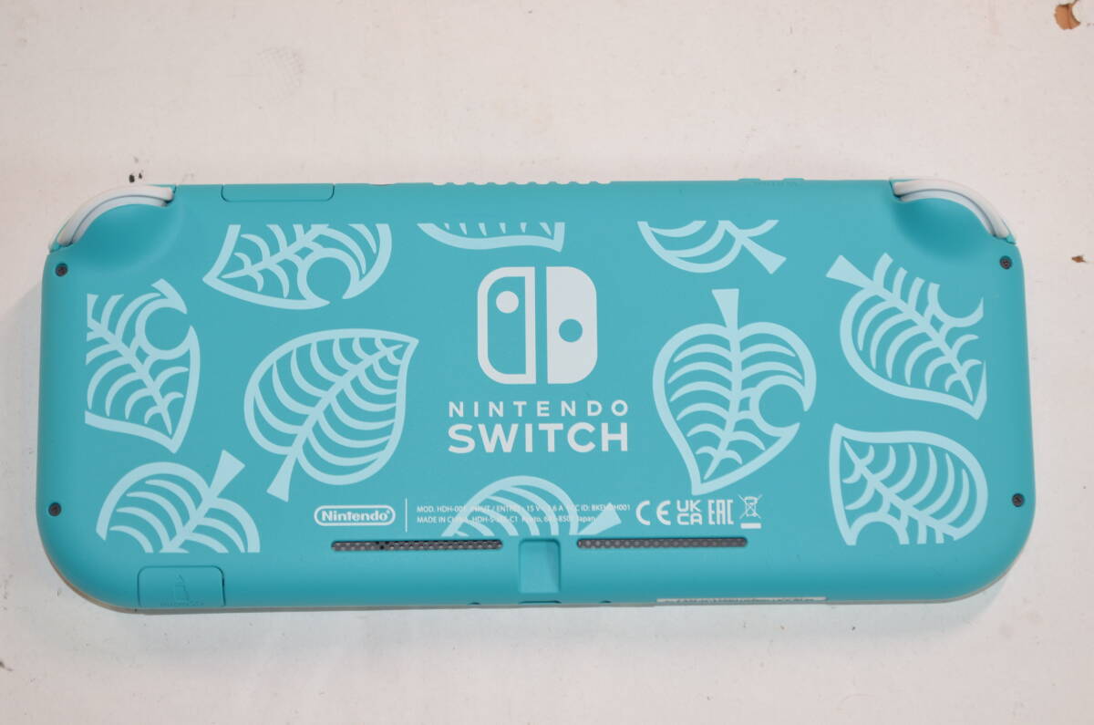 ★新品同様★スイッチライト 本体 あつまれ どうぶつの森セット まめきち＆つぶきちアロハ柄★Nintendo Switch Lite★任天堂 ニンテンドー_画像7