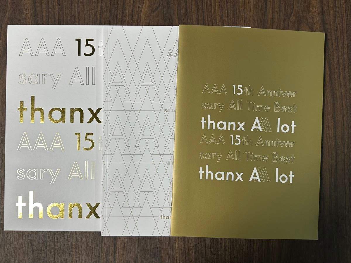【初回生産限定盤】AAA 15th Anniversary All Time Best -thanx AAA lot-（5枚CD)