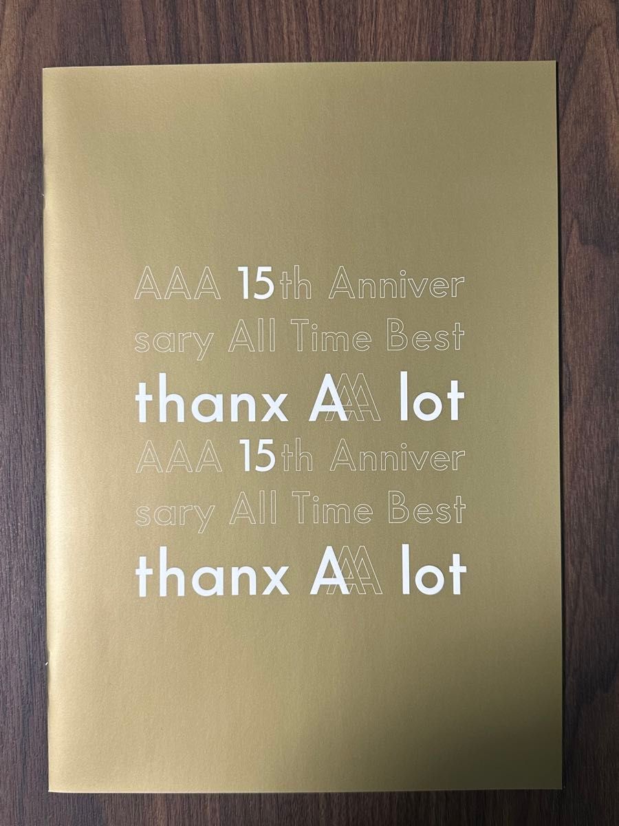 【初回生産限定盤】AAA 15th Anniversary All Time Best -thanx AAA lot-（5枚CD)