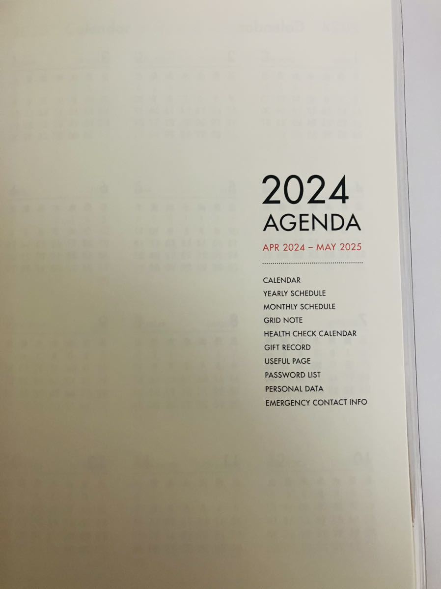トイプードル 2024年 スケジュール帳 4月始まり B6サイズ 手帳 ノート メモ プードル 犬 ドッグ わんちゃん アニマル 新品の画像3
