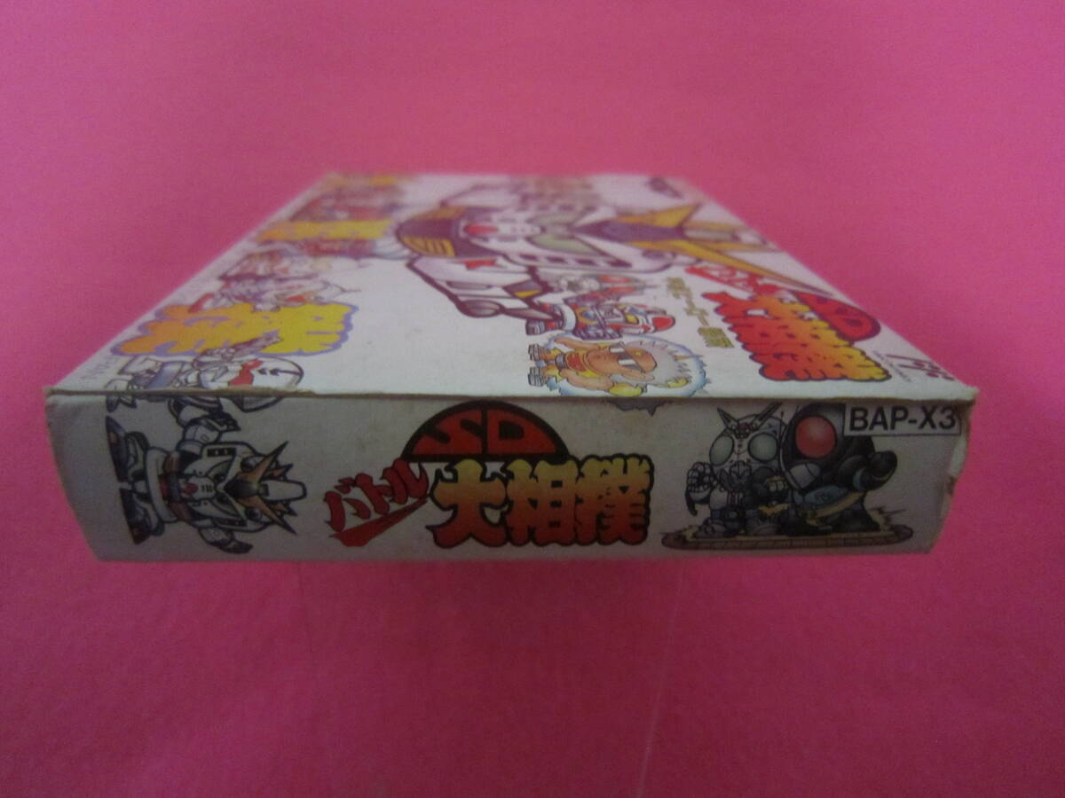 ファミコン SDバトル大相撲 平成ヒーロー場所 箱 説明書付属の画像6