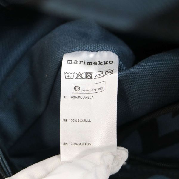 marimekko マリメッコ 通年 コットン キャンバス トートバッグ 鞄 Sz.F　レディース　K4G00001_2#U_画像8