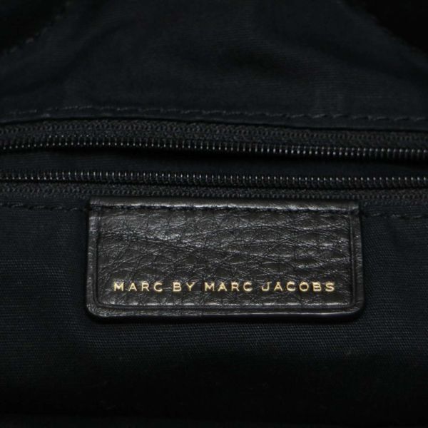 MARC BY MARC JACOBS Mark by Mark Jacobs kau leather 2way shoulder handbag Sz.F lady's black K4G00022_2#U