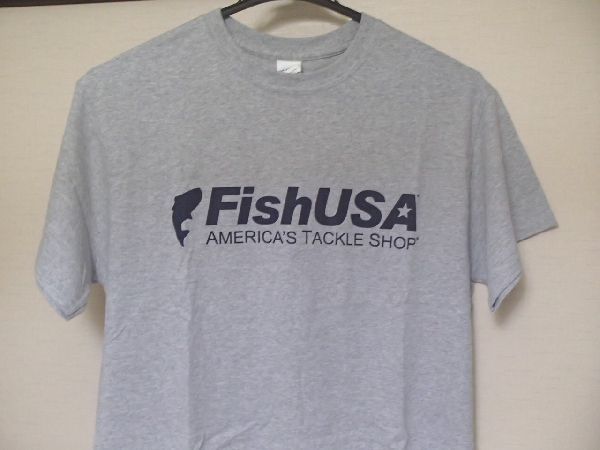 未使用 フィッシュUSA Tシャツ USのMサイズ FishUSA Classic T-Shirts mediumの画像1
