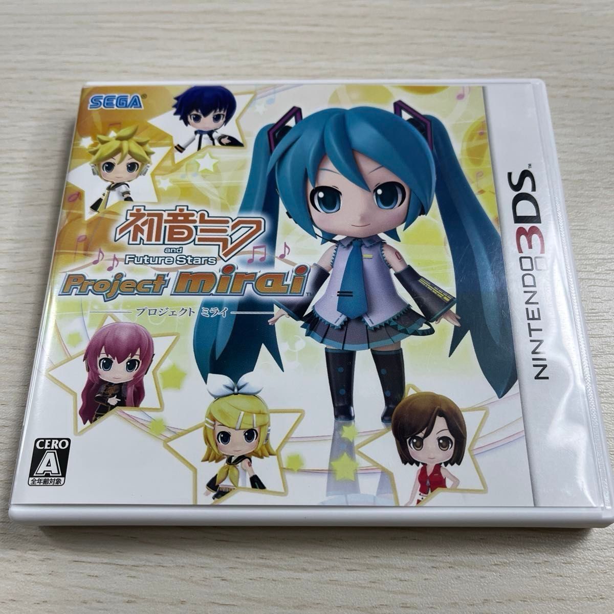 『初音ミク and Future Stars Project mirai』『初音ミク Project mirai 2』3DSソフト