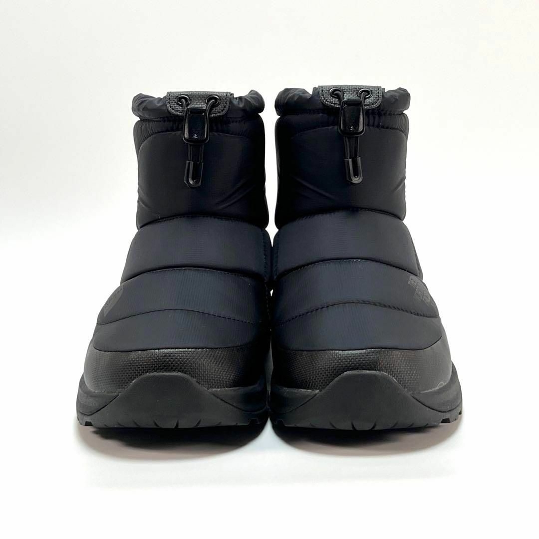 極美品 ノースフェイス ヌプシ THE NORTH FACE NUPTSE BOOTIE WP VII SHORT ブーティー ショート ブーツ ブラック 黒 NF52273_画像2