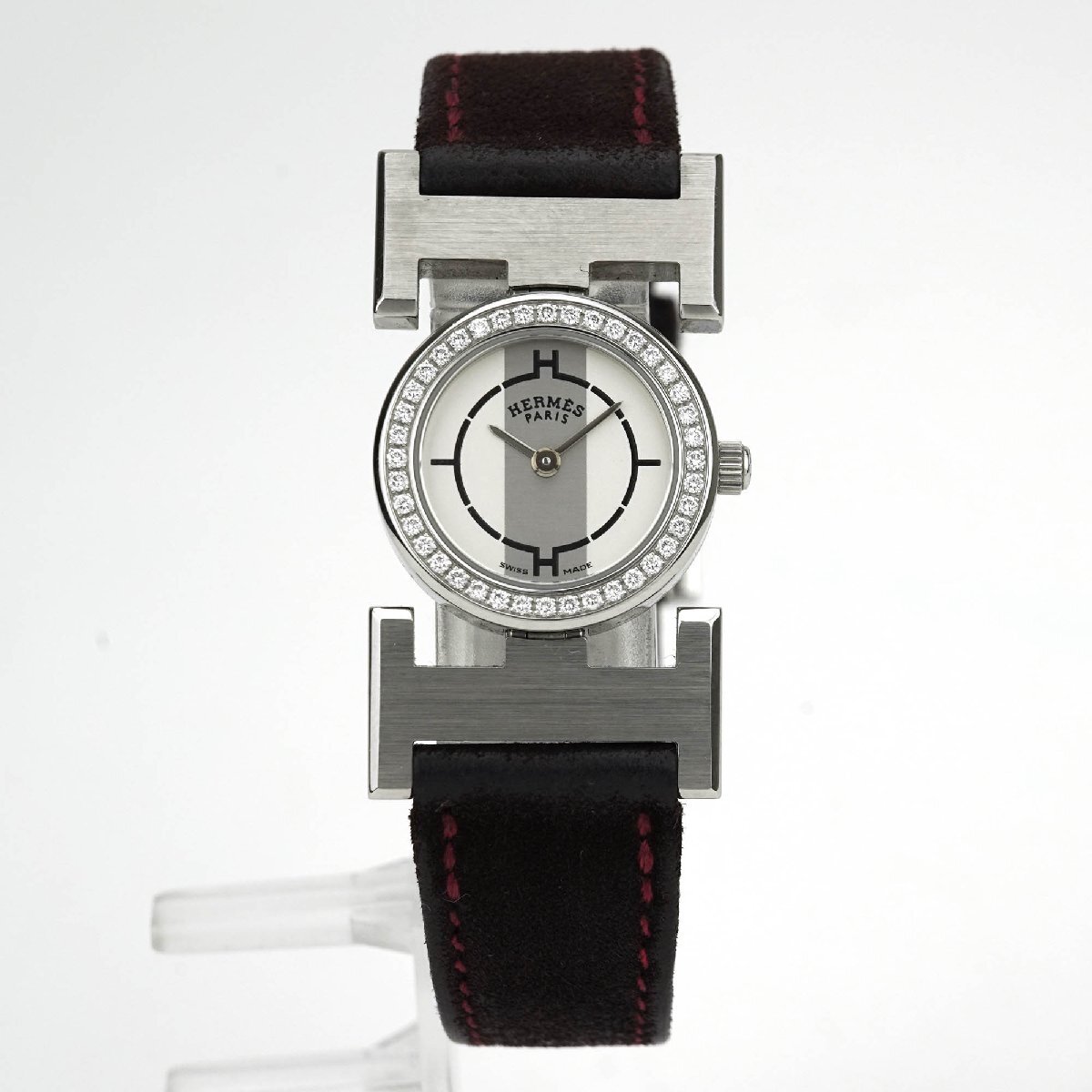 【大特価!!】 49500円 【中古/稼働品】HERMES (エルメス) パプリカ ダイヤ その他