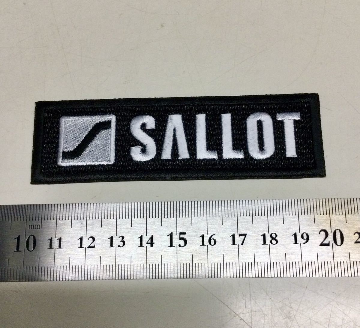 SALLOTsa Rod бренд Logo нашивка черный я . лыжи .!