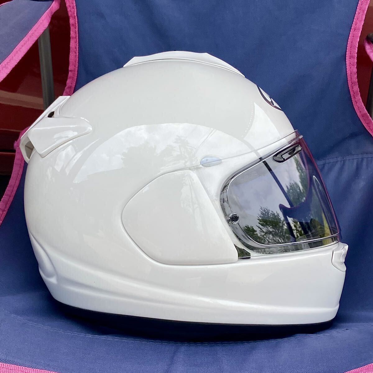 送料無料 アライ フルフェイスヘルメット Arai ホワイト vector-X ベクターX 白
