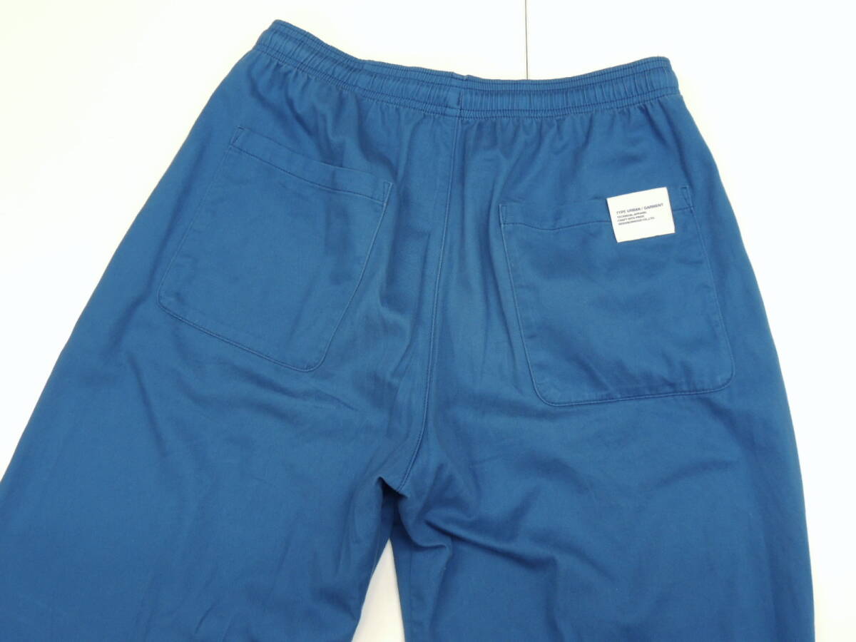 ★ 23SS ネイバーフッド NEIGHBORHOOD COTTON EASY PANTS BLUE コットン イージー パンツ Mサイズ MEDIUM ウォッシュ ブルー 231YTNH-PTM05の画像5