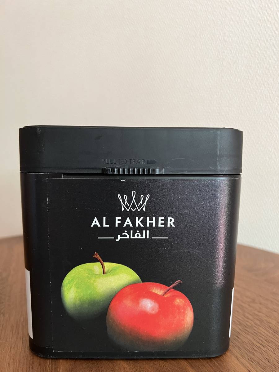 【新品・未開封】アルファーヘル正規品（AL FAKHER TWO APPLE）ダブルアップル シーシャフレーバー 1kg 1個の画像5