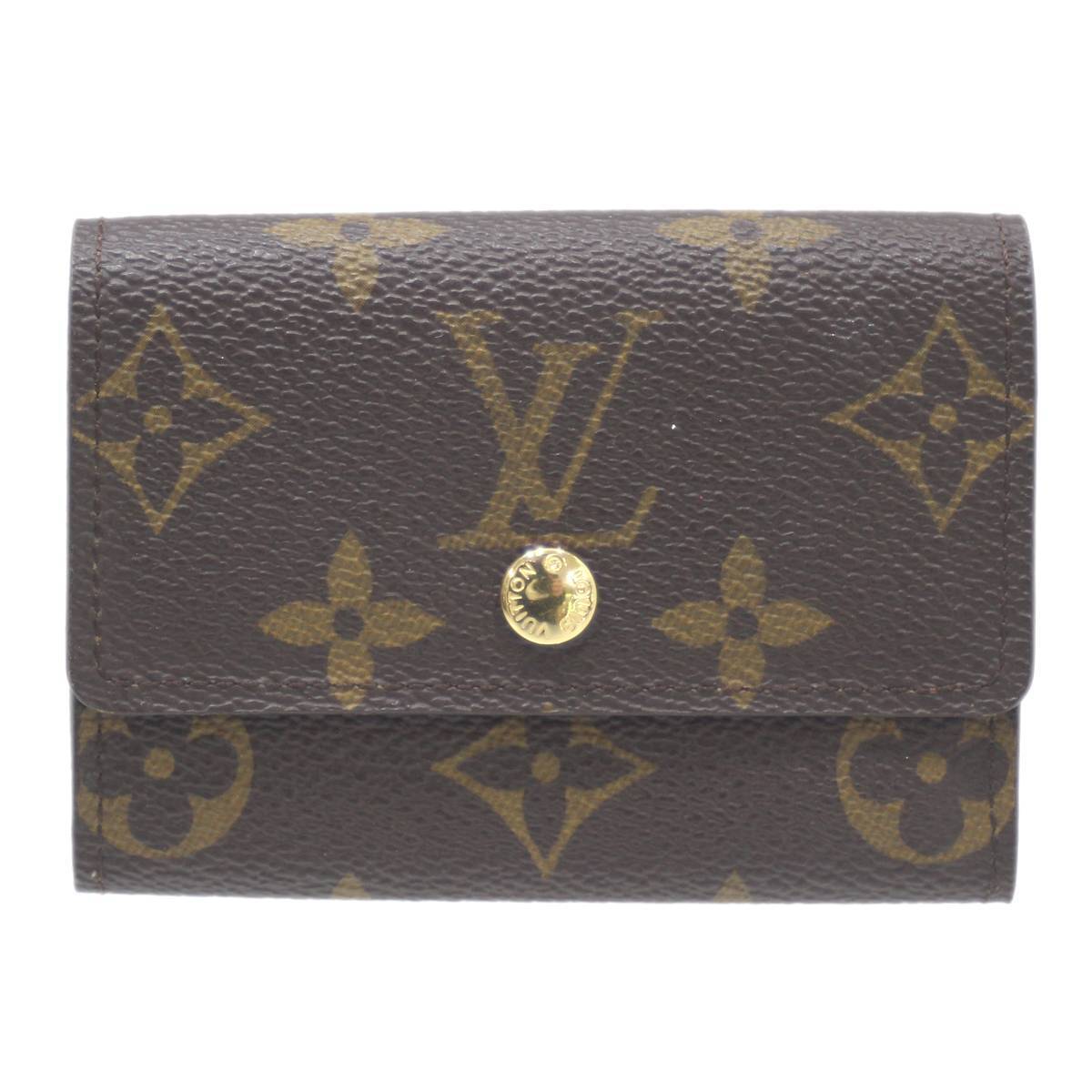 LOUIS VUITTON/ルイヴィトン ポルトモネ・プラ 小銭入れ モノグラム M61930 FS Bランク_画像2