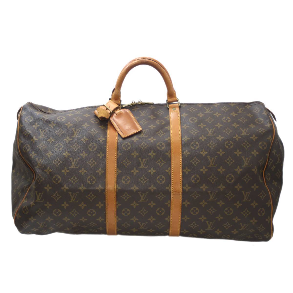 LOUIS VUITTON/ルイヴィトン キーポル60 ボストンバッグ モノグラム M41422 MI874 ES Cランク_画像2