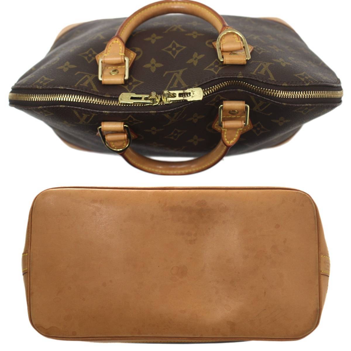 LOUIS VUITTON/ルイヴィトン アルマ ハンドバッグ モノグラム M51130 FL0051 HO Bランク_画像5