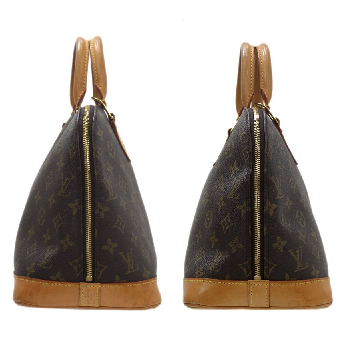 LOUIS VUITTON/ルイヴィトン アルマ ハンドバッグ モノグラム M51130 FL0051 HO Bランク_画像4