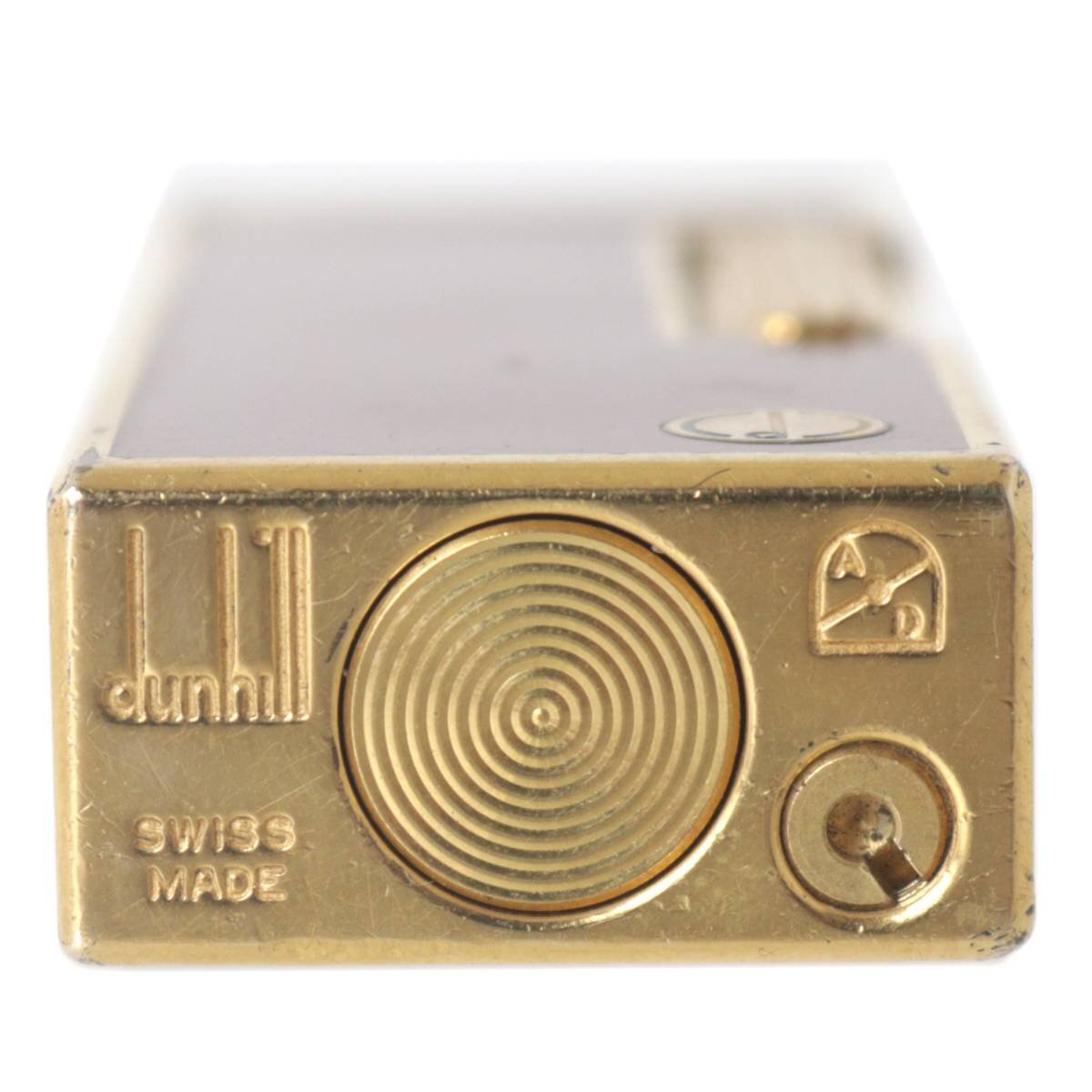 【中古】 Dunhill ダンヒル ローラーガスライター ボルドー×ゴールド 23×64×12(mm) NT Bランク_画像5