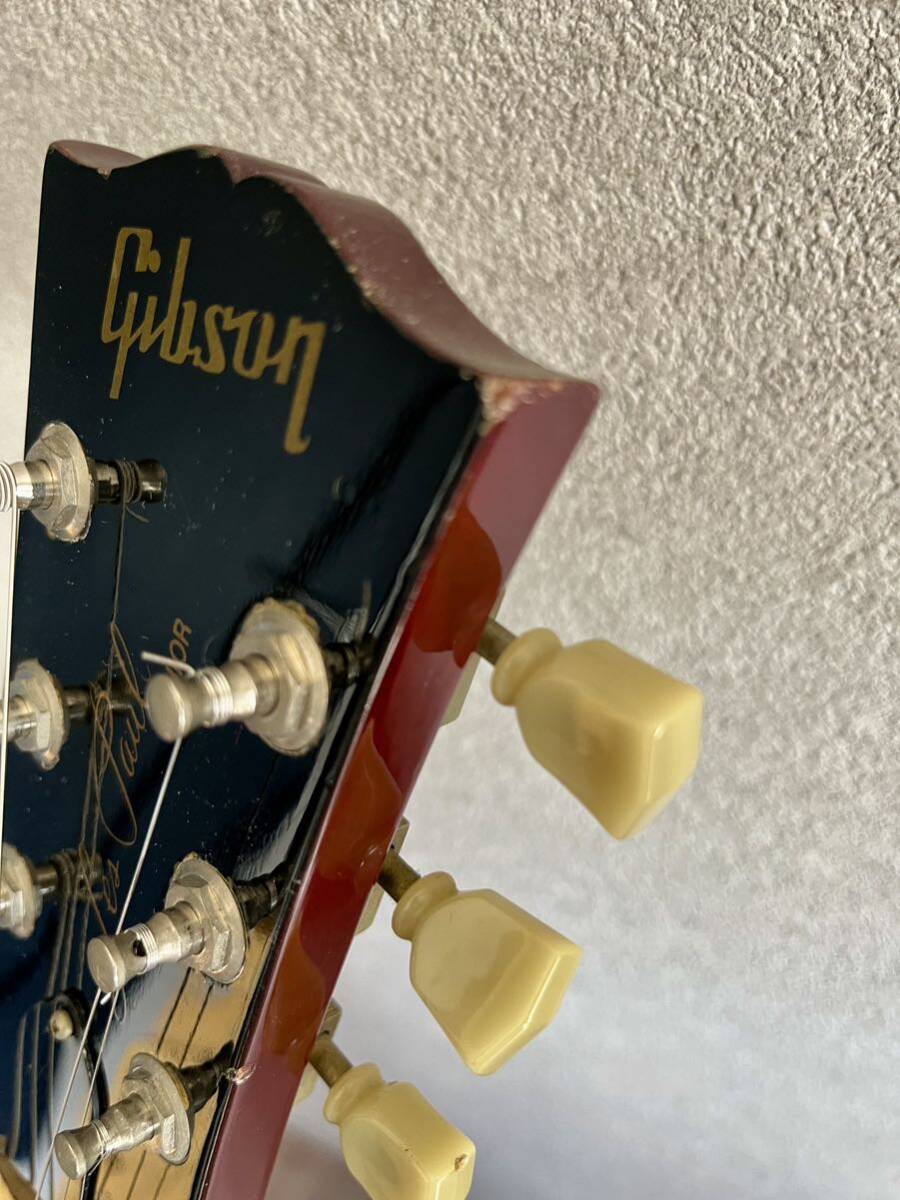 【中古】Gibson 1991年製 Les Paul Junior / Heritage Cherry レスポールジュニアの画像7