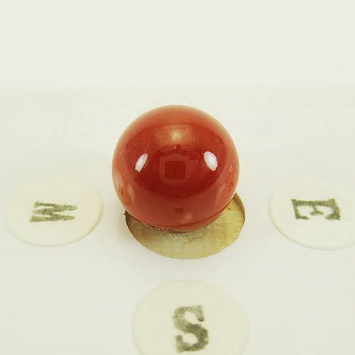 【SJ】新品 血赤珊瑚 10.1mm ジュエリールース ACD756