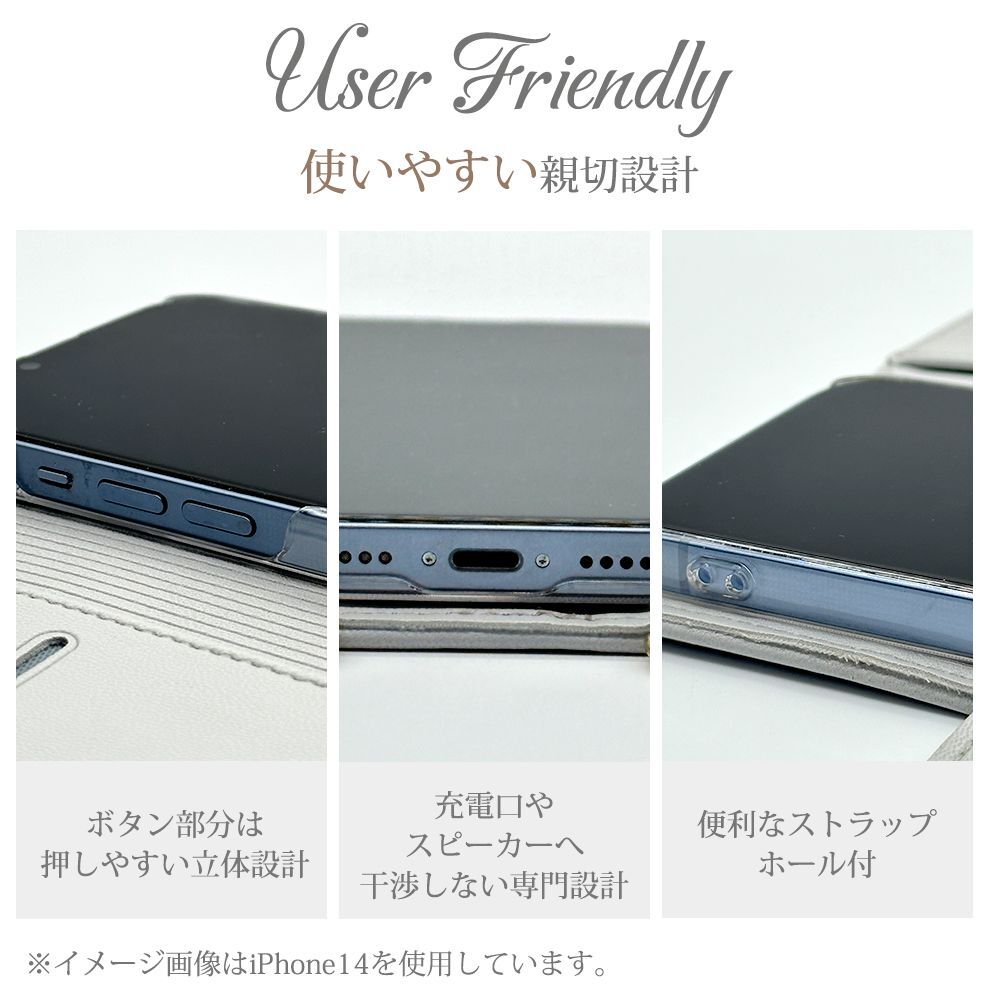 Redmi Note 9T スマホケース（ボルドー）斜めがけ スマホショルダー 手帳型 ストラップ付き くすみカラー_画像7