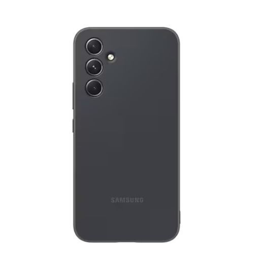 【訳】【純正品】Galaxy A54 5G ◆ Silicone Cover シリコンカバー ブラック Samsung ロゴ オフィシャル【並行輸入品】SC-53D SCG21_画像1