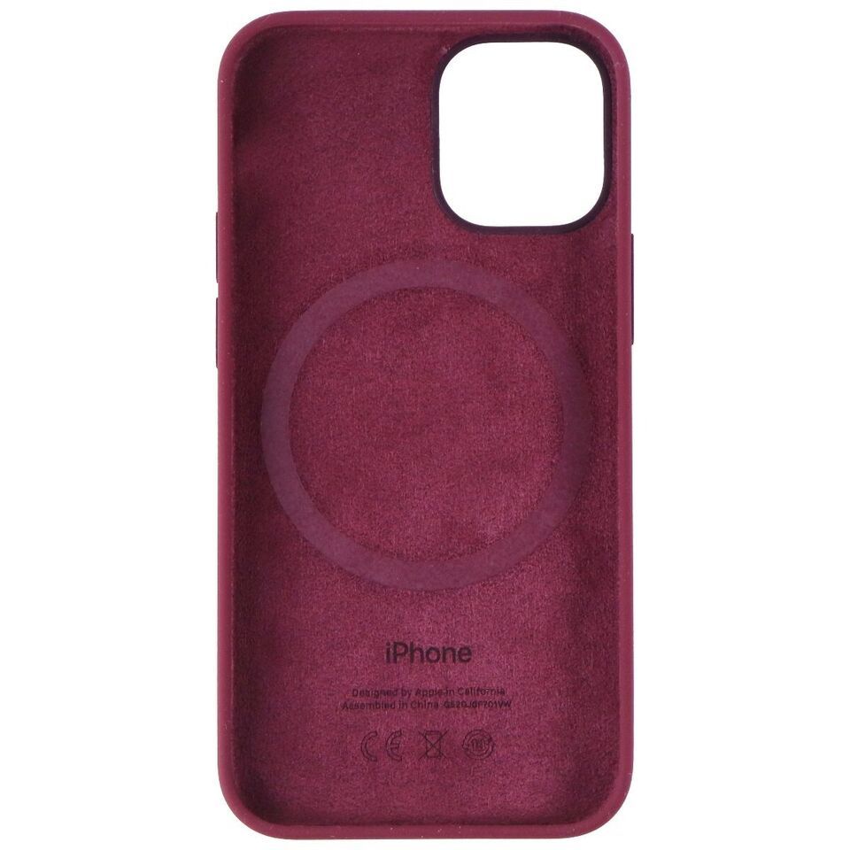 MagSafe対応 Apple 純正品◆iPhone 12 mini Silicone Case with MagSafe - Plum シリコーンケース -プラム アップル【並行輸入品】の画像2
