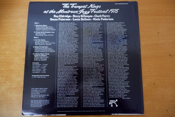 I3-045＜LP/US盤/美盤＞The Trumpet Kings / At The Montreux Jazz Festival 1975_画像2