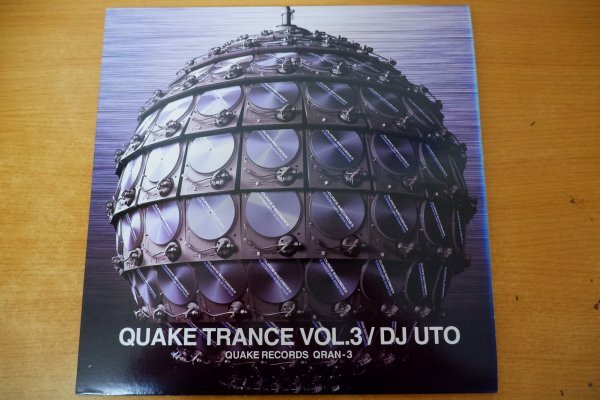 J3-036＜12inch＞「Quake Trance Vol.3」DJ Uto / Code (Frantic 0413 Mix)・Usen440 CG16 (Harddance Mix) 他_画像1