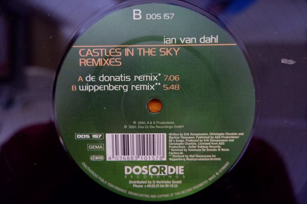 J3-142＜12inch/独盤＞Ian Van Dahl / Castles In The Sky (Remixes)_画像5