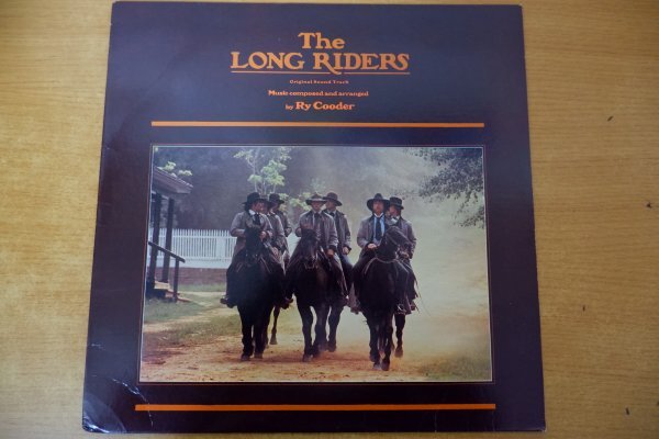 L3-300＜LP/US盤/美盤＞Ry Cooder / The Long Riders (Original Sound Track)_画像1
