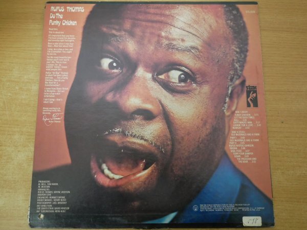 N3-036<LP/US record / beautiful record > roof .s* Thomas Rufus Thomas / Do The Funky Chicken