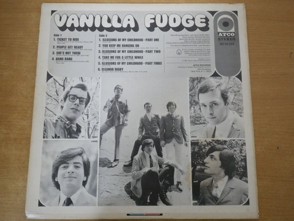 N3-083＜LP/US盤＞ヴァニラ・ファッジ Vanilla Fudge / SD33-224_画像2