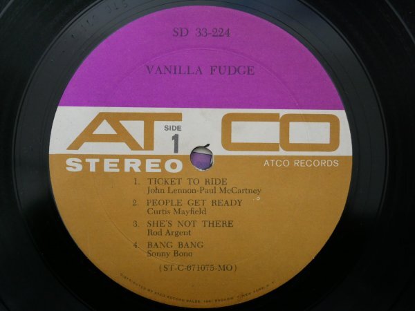 N3-083＜LP/US盤＞ヴァニラ・ファッジ Vanilla Fudge / SD33-224_画像4
