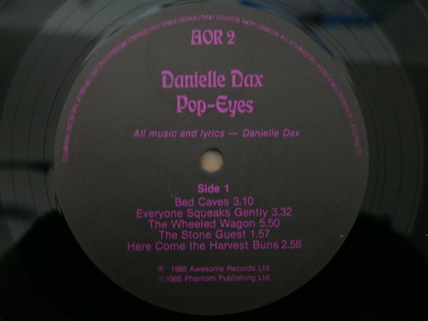 N3-174＜LP/UK盤/美盤＞Danielle Dax / Pop-Eyes_画像4