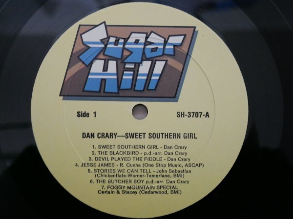 N3-190＜LP/US盤/美品＞Dan Crary / Sweet Southern Girlの画像4