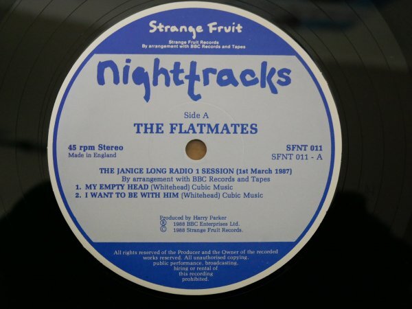 N3-222＜12inch/UK盤＞The Flatmates / The Janice Long Session_画像4