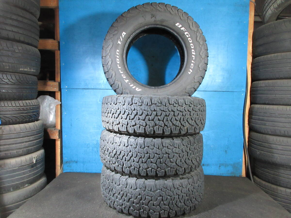 パンク修理済 BFGoodrich All-TerrainT/A KO2 LT265/70R17 121/118S 4本 №07515 室内保管 ホワイトレター BF グッドリッチ 夏タイヤ_画像1