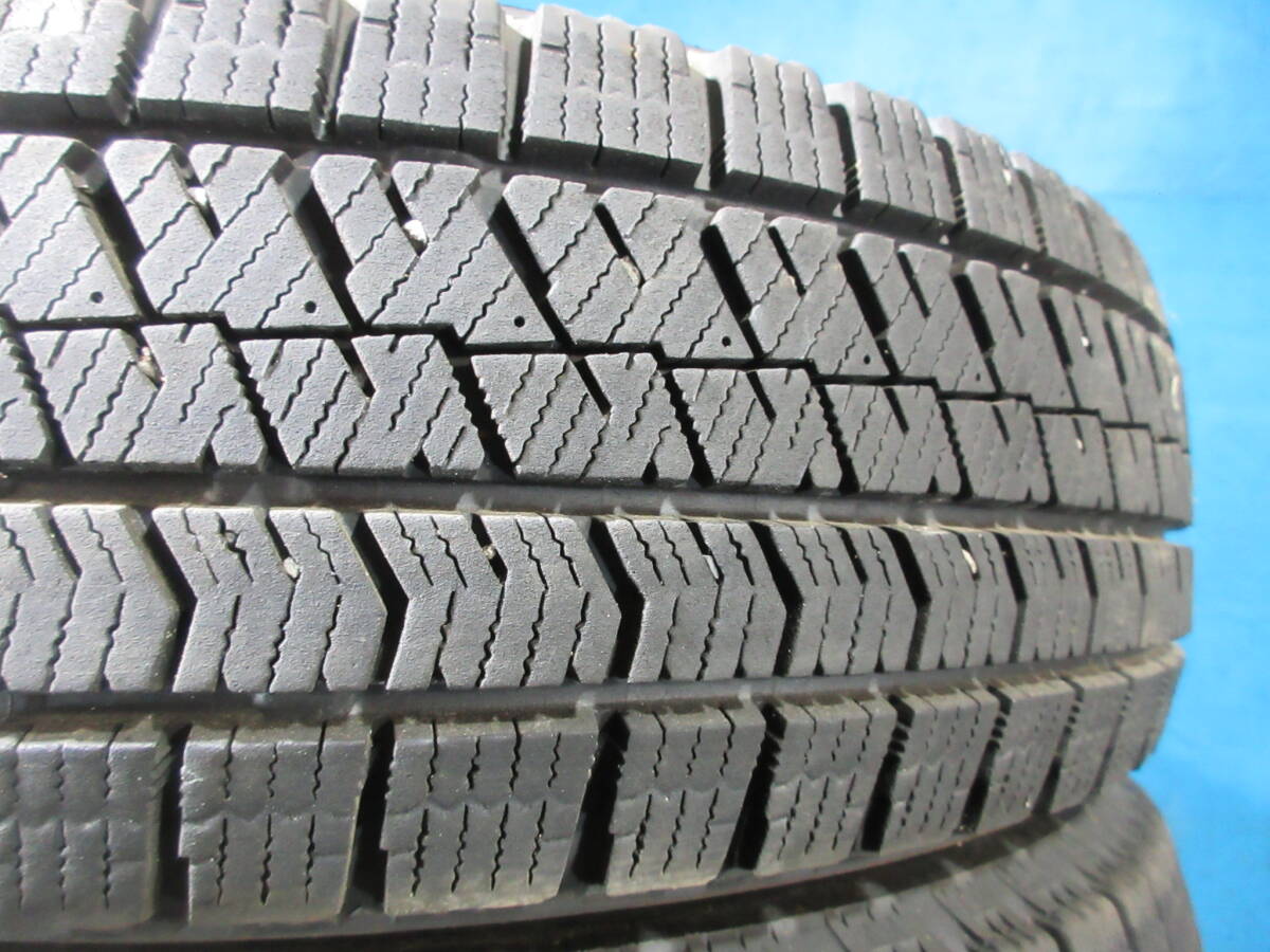 2018年製 ブリヂストンタイヤ BRIDGESTONE BLIZZAK VRX2 155/65R14 4本 №07539B 室内保管 雪 氷 冬タイヤ スタッドレス 軽自動車等_画像4