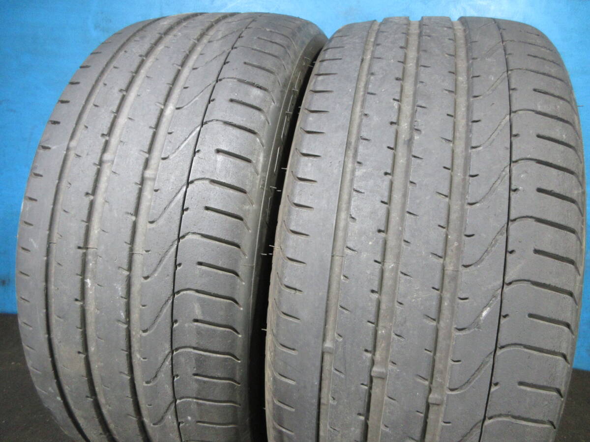 19インチ夏用 ピレリタイヤ ピーゼロ PIRELLI PZERO 235/35ZR19(87Y) 2本Set №07554I 室内保管 夏タイヤ ラジアル ノーマルサマータイヤ_画像1