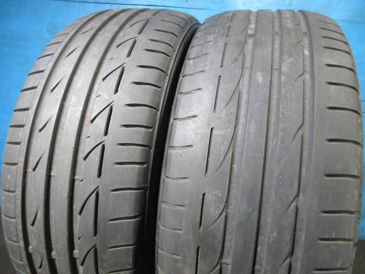 18インチ夏用 2020年製 ブリヂストンタイヤ ポテンザ BRIDGESTONE POTENZA S001☆RFT 225/45R18 91Y 2本Set №07564I 室内保管 夏タイヤ_画像1