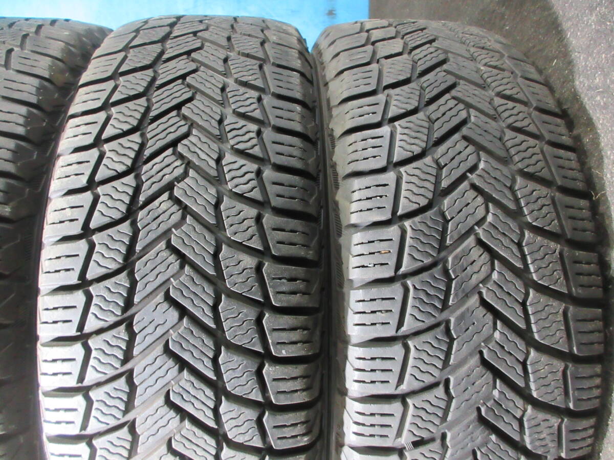 15インチ冬用 2020年製 ミシュランタイヤ MICHELIN X-ICE SNOW 185/65R15 92T 4本 №07594A 室内保管 冬タイヤ スタッドレスタイヤ_画像3