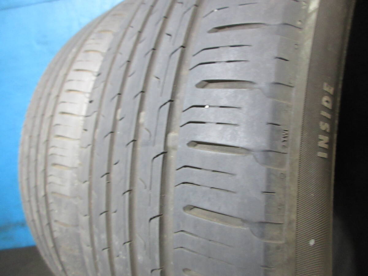 2021年製 コンチネンタルタイヤ Continental EcoContact6 SSR☆ 225/45R19 96W 2本Set №07661I 室内保管 夏タイヤ オンロードタイヤの画像5