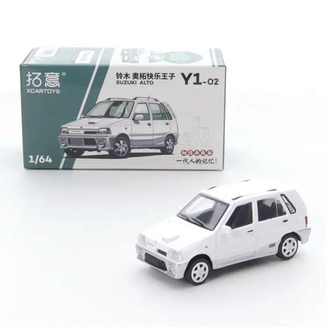 【即決】 日本未発売 XCARTOYS 1/64 スズキ アルト ホワイト モデルカー ミニカー SUZUKI ALTOの画像1