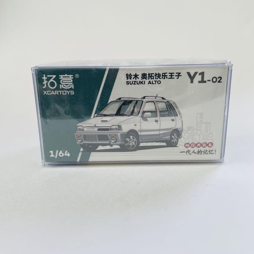 【即決】 日本未発売 XCARTOYS 1/64 スズキ アルト ホワイト モデルカー ミニカー SUZUKI ALTOの画像6
