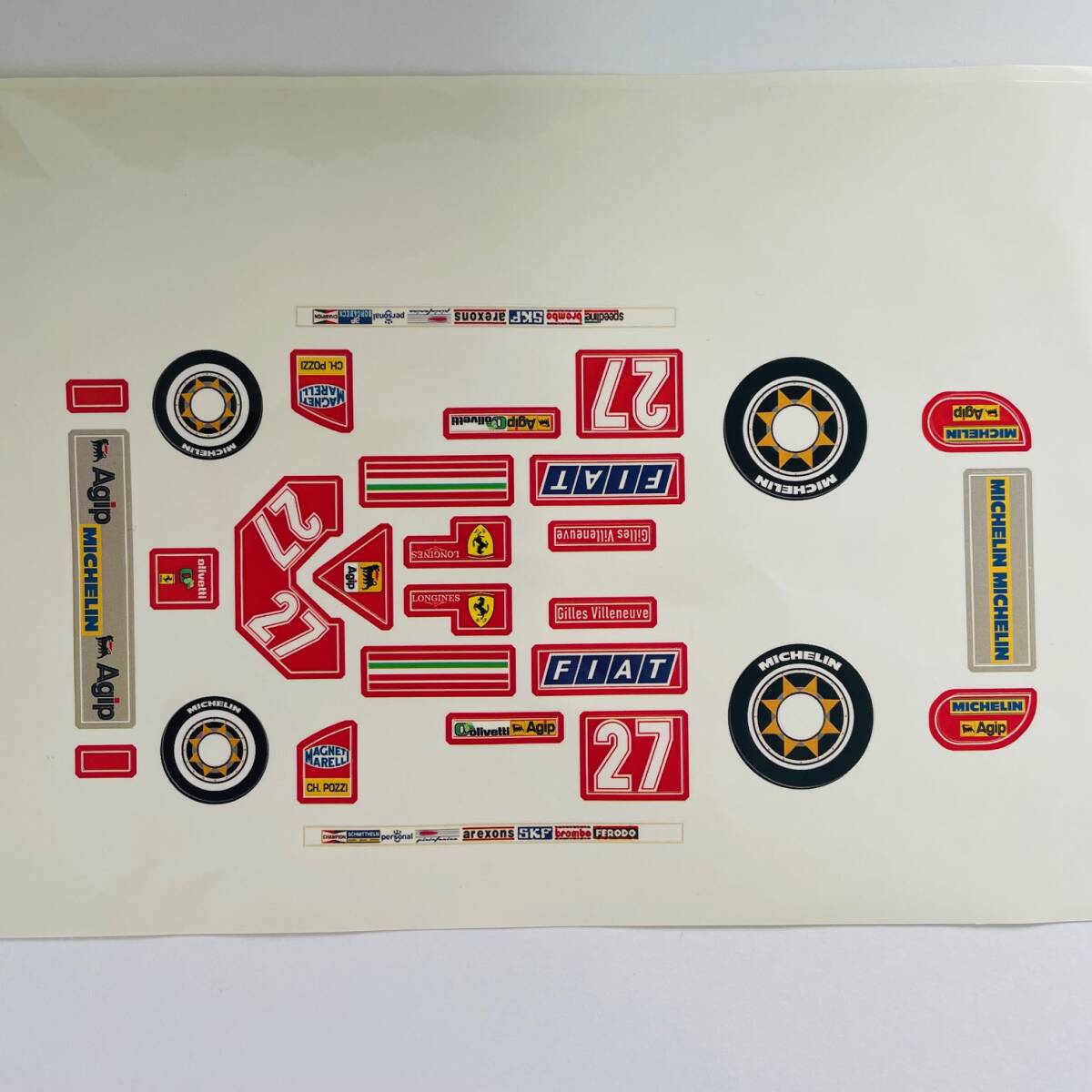  sale!! [ stock have prompt decision postage included ] Lego interchangeable goods Ferrari 126CK turbo F1 1981 Monaco GP WINNER Jill * Bill n-b block Ferrari