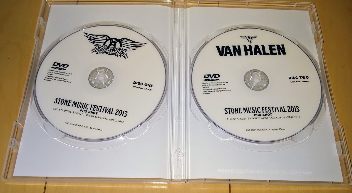 STONE MUSIC FESTIVAL 2013 PRO-SHOT ‐ VAN HALEN / AEROSMITH デイヴィッド・リー・ロス再加入後初のフル・プロショット_画像3