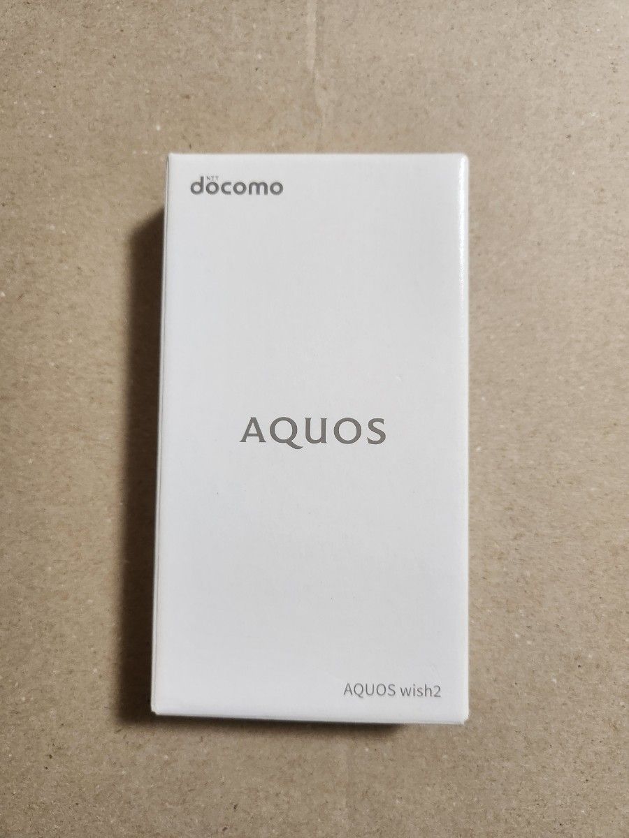 ★未使用品★docomo　AQUOS wish2　SH-51C　ブルー